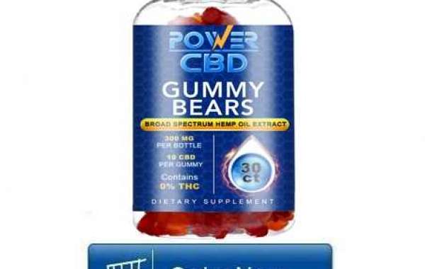 FDA-Approved Power CBD Gummy Bears - Shark-Tank #1 Formula